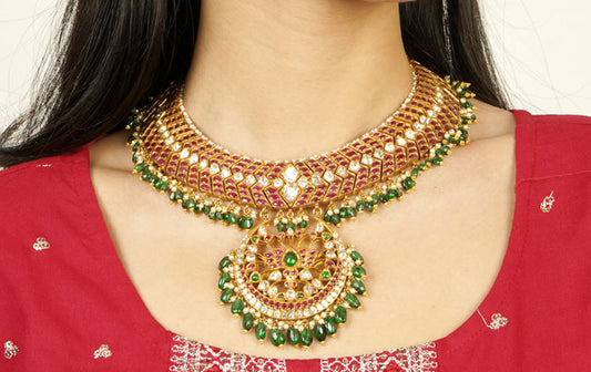 Where can I find kundan chokers for wedding in Hyderabad?