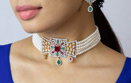 Which is the best place to buy Indian pearl choker sets?