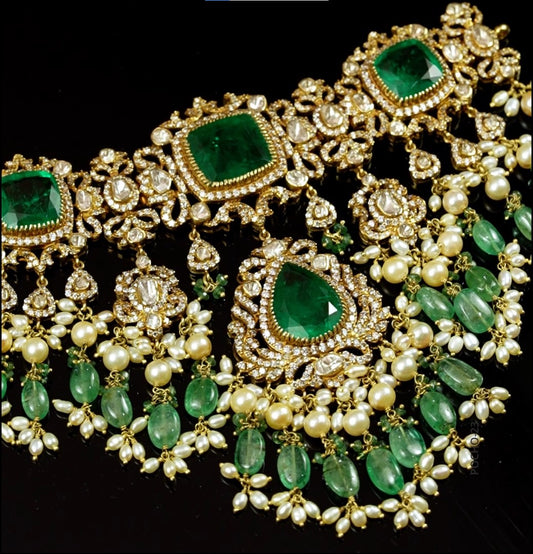 Precious Polki Choker Set