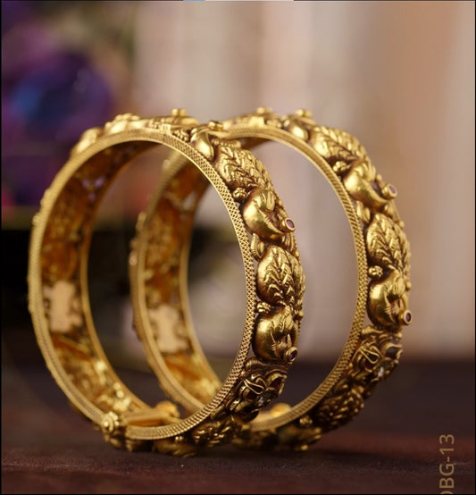 Nakshi Gold Bangle