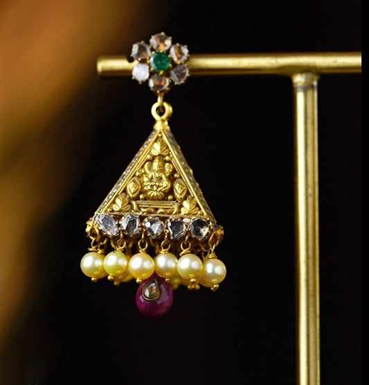 Glamorous Gold Earrings