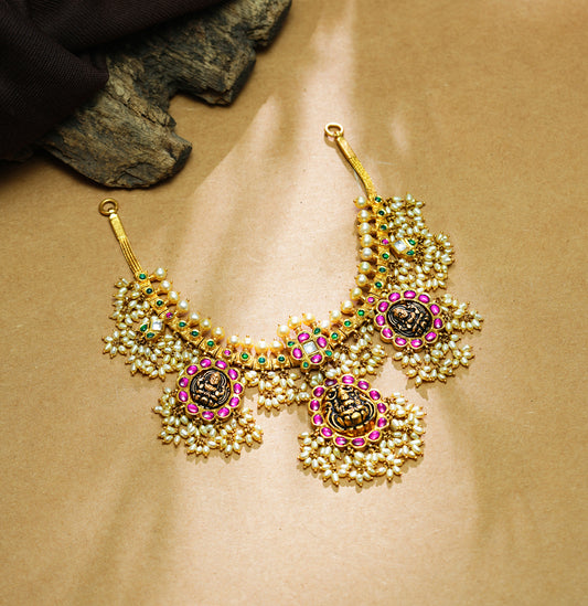 Artistic Laxmi Devi Kundan Gutta Pusalu