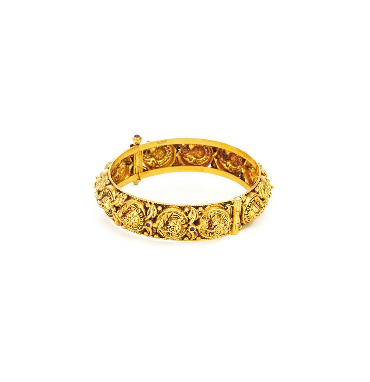 Handcrafted Ruby Bangle
