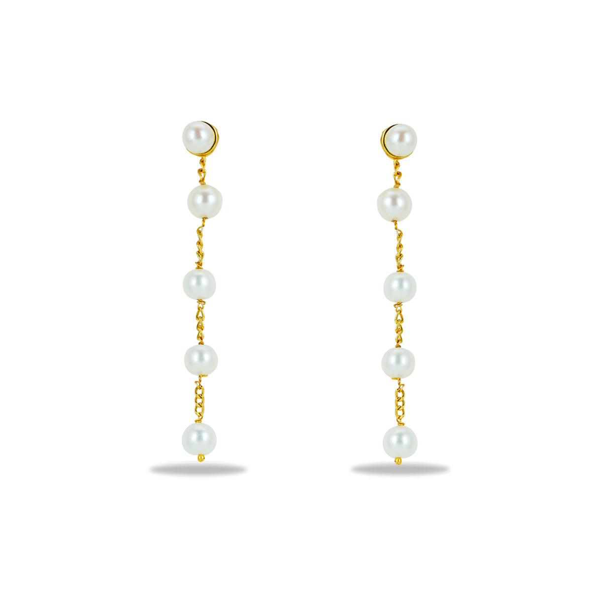 Sparkly Mix Freshwater Pearl Dangling Earring