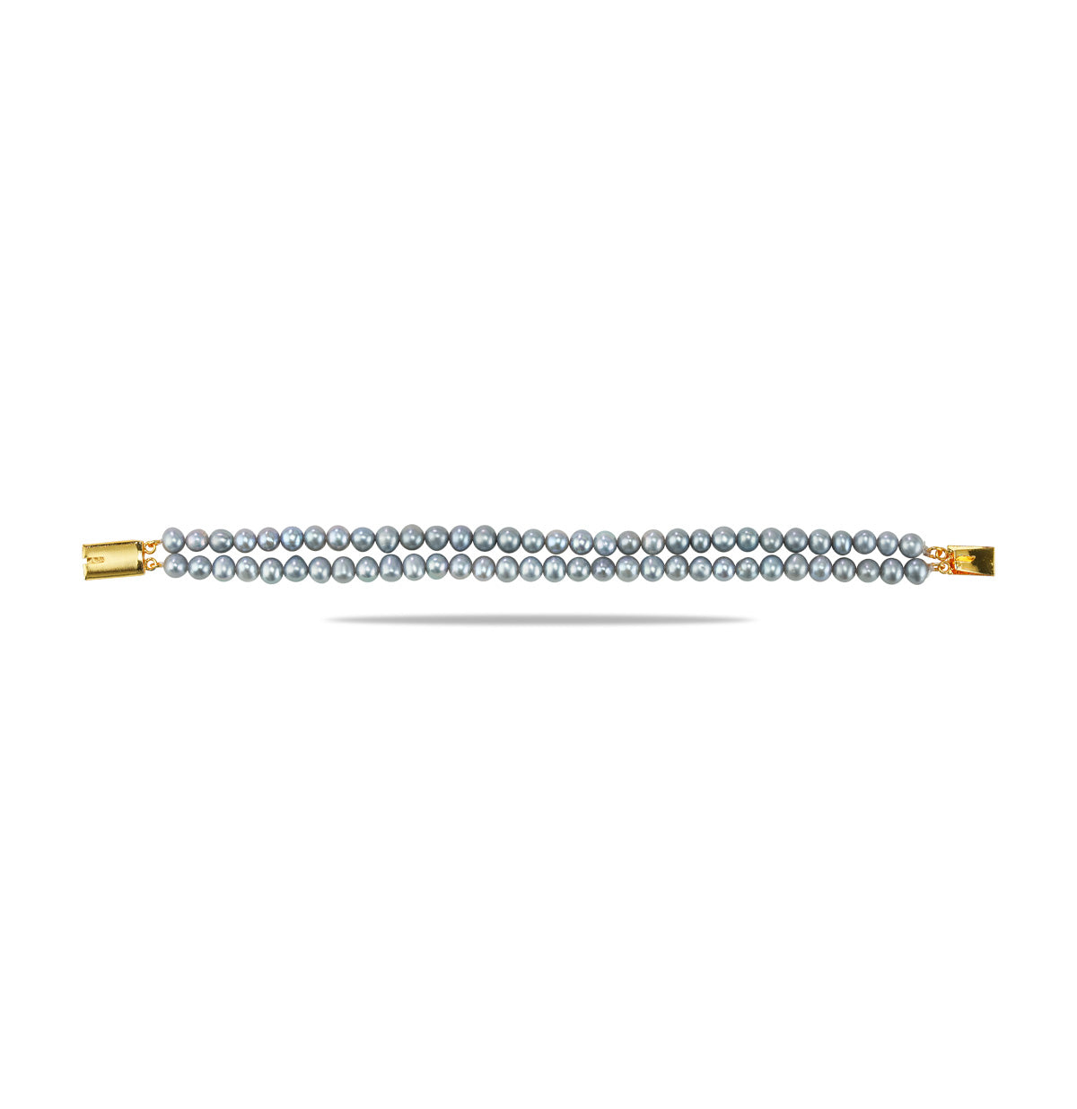 Adorable Round Grey Pearl Bracelets