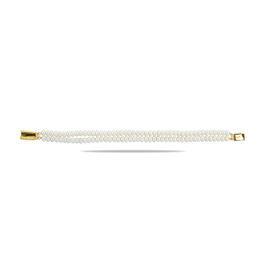 Favorite White Button Freshwater Pearl Bracelets