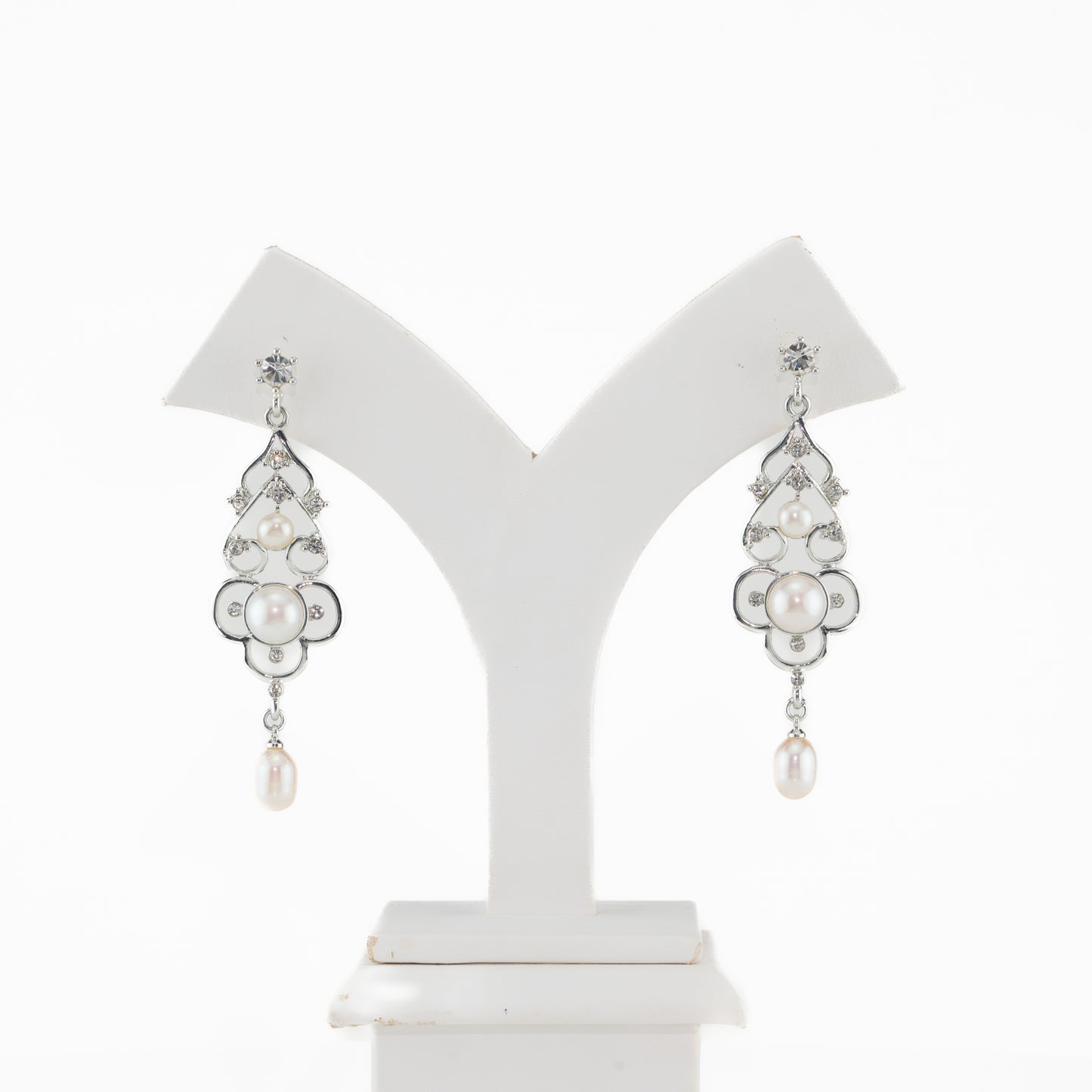 Gorgeous Fancy Freshwater Pearl Hanging Earrings