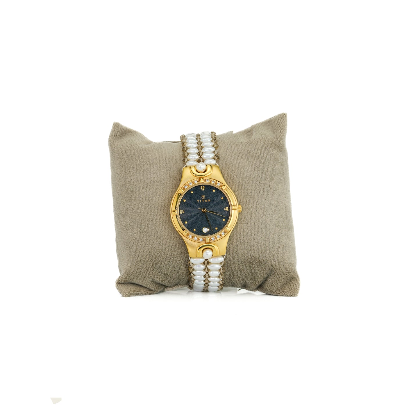 Glistening Fancy Drop Pearl Watch