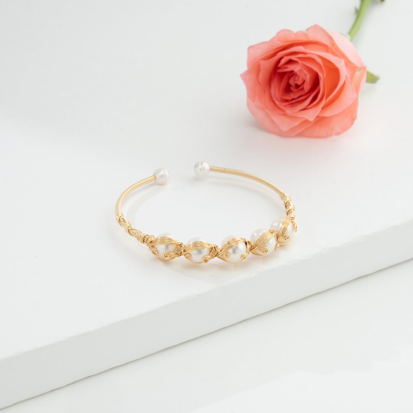 Superior Near Round Freshwater Pearl Bracelet