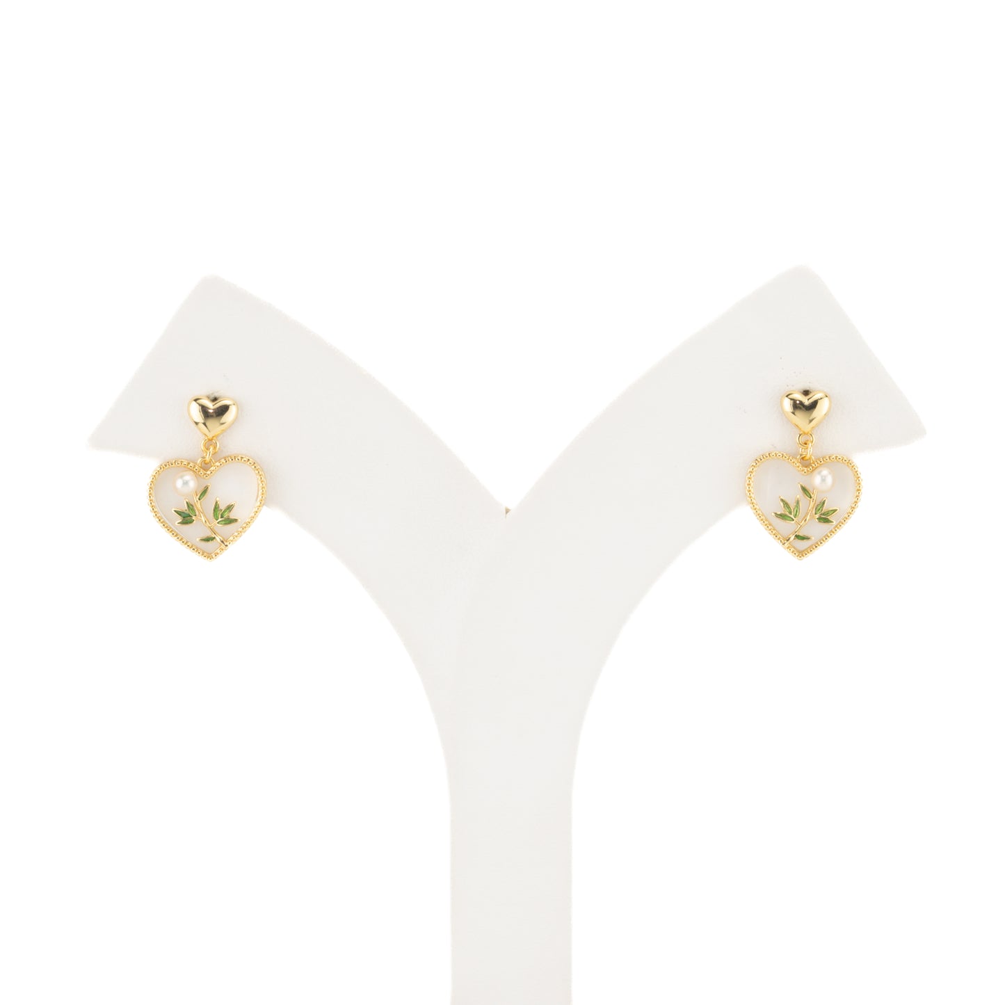 Dramatic Pearl Stud Earrings