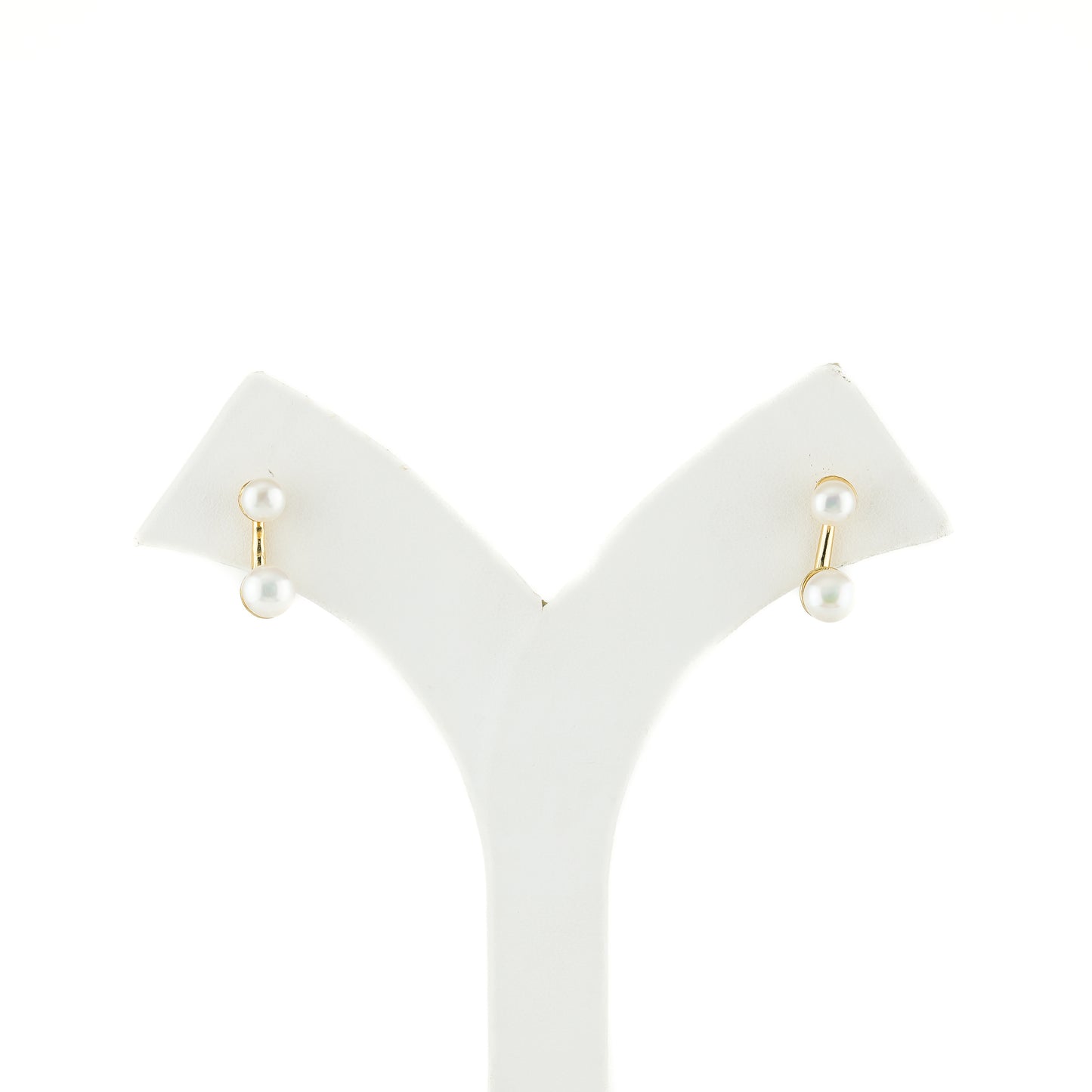 Elegant Pearl Stud Earrings