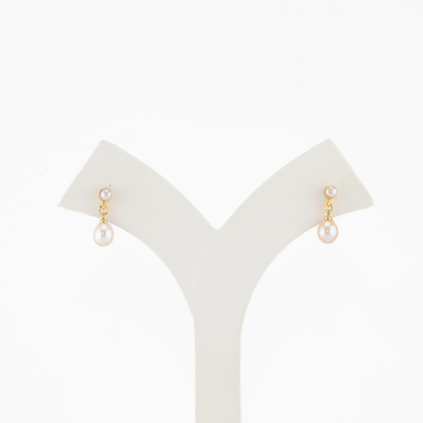 Irregular Pearl Stud Earrings