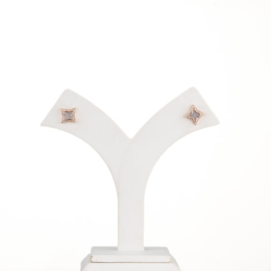 Unique Butterfly Pearl Stud Earrings