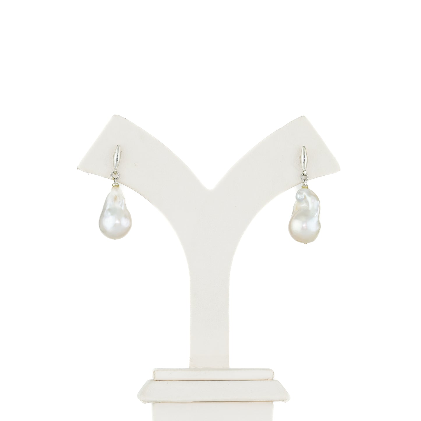 Baroque Hanging Pearl Earrings