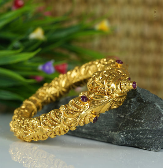 Nakshi Gold Bangle Kada