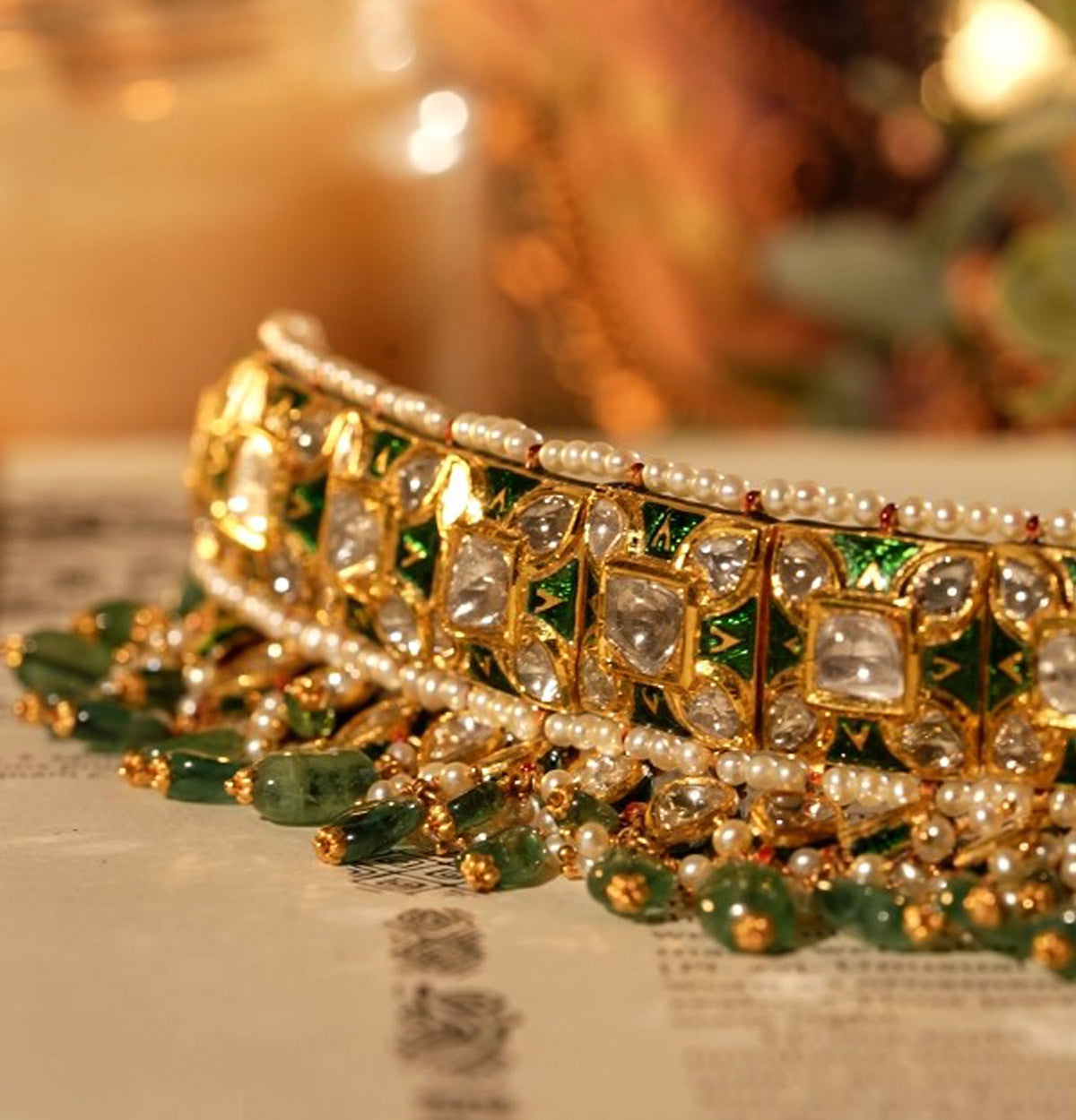 Unique Polki Choker