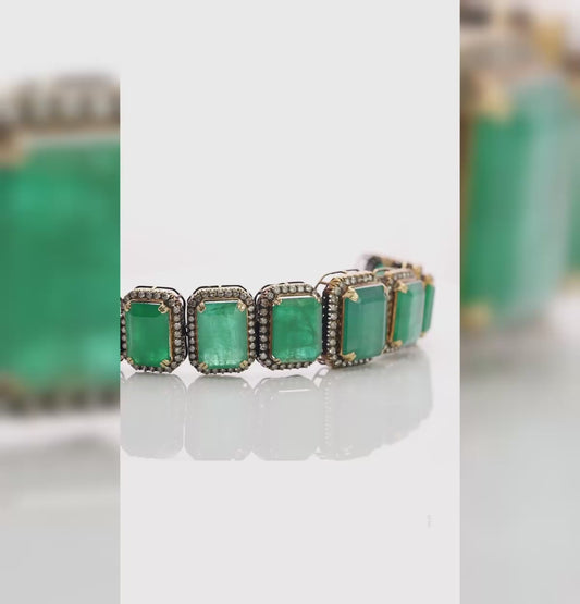 Precious Polki Emerald Choker