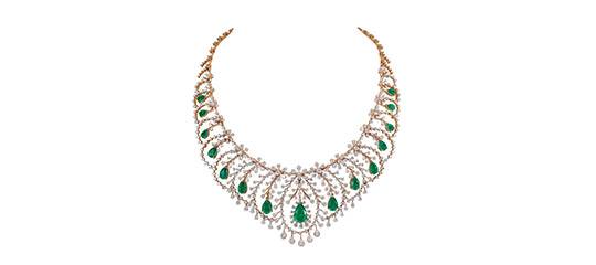 wedding gold diamond necklace – Reliance Jewels Blogs