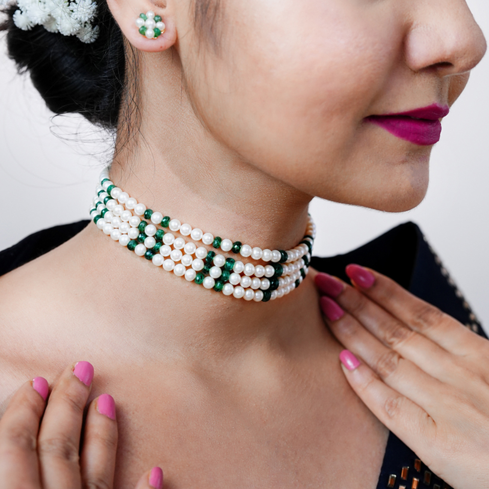 Indian Pearl Choker Sets A Timeless Legacy Mangatrai Pearls Jewellers