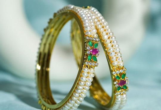 Mosomi Bangle Tips To Choose Authentic And Beautiful Moti Bangle Jewellery ...