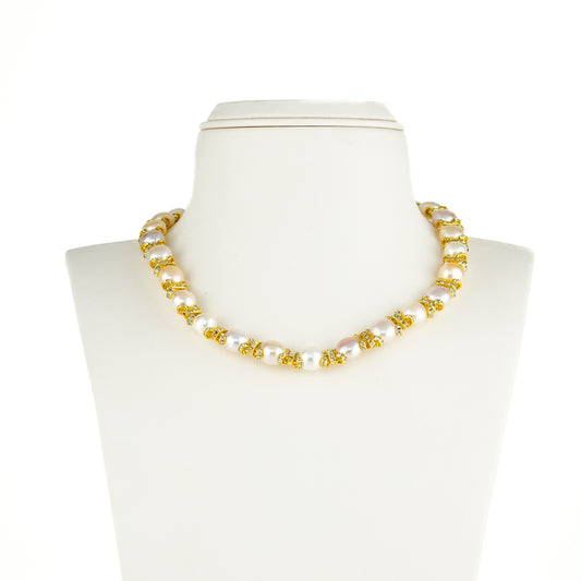 Fabulous Multicolor Pearl Necklace Set
