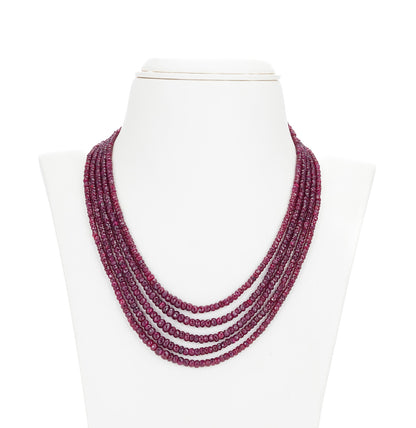 Natural Ruby Necklace