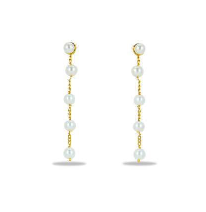 Sparkly Mix Freshwater Pearl Dangling Earring