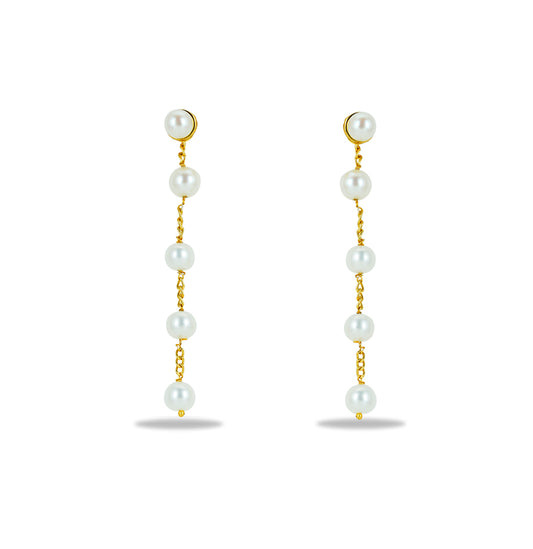 Sparkly Mix Freshwater Pearl Dangling Earring