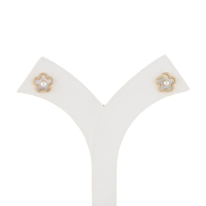 Exotic Pearl Stud Earrings