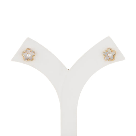 Exotic Pearl Stud Earrings