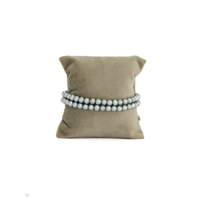 Adorable Round Grey  Pearl Bracelets