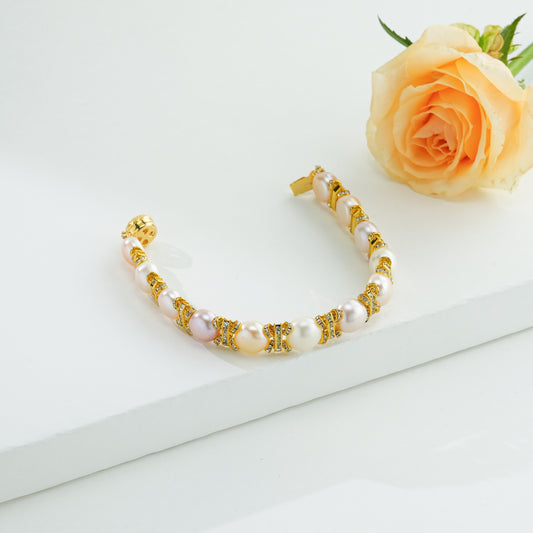 Classic White Pearl Bracelet