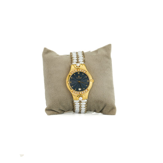 Glistening Fancy Drop Pearl Watch