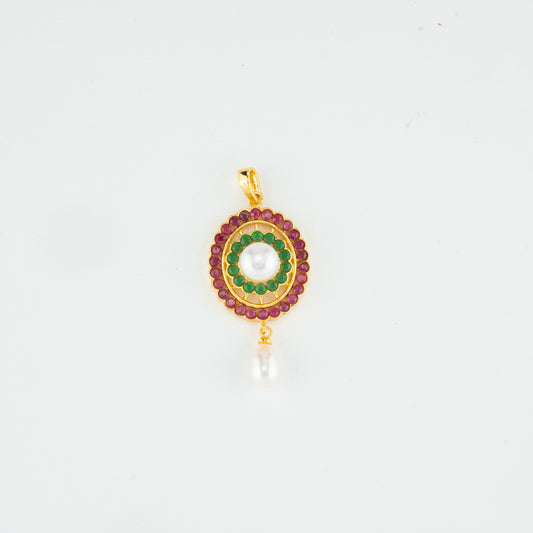 Classic Multicolor Mix Freshwater Pearl Locket
