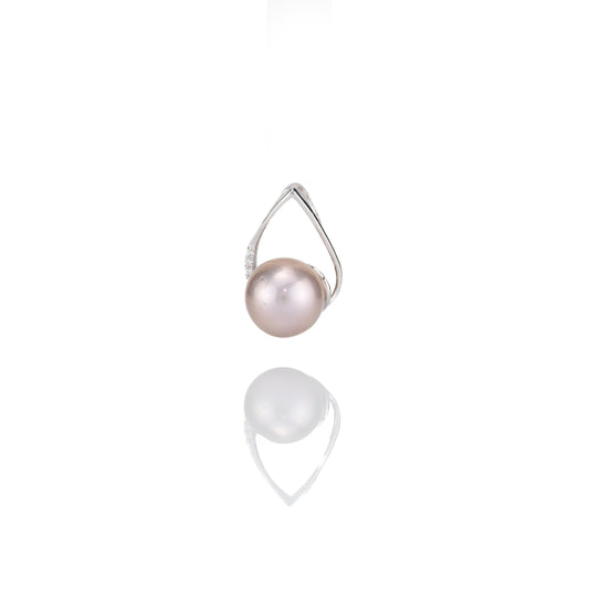 Favorite Round Pink Freshwater Pearl Locket