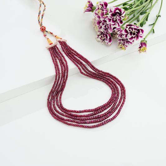 Natural Ruby Necklace