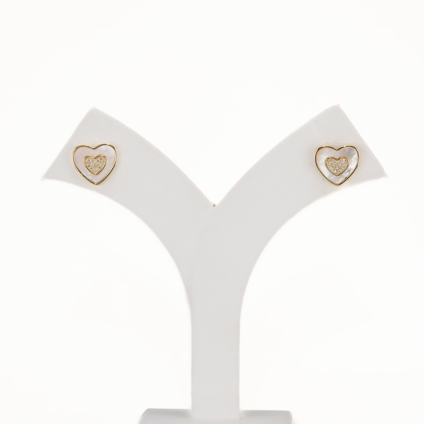 Silky Pearl Stud Earrings