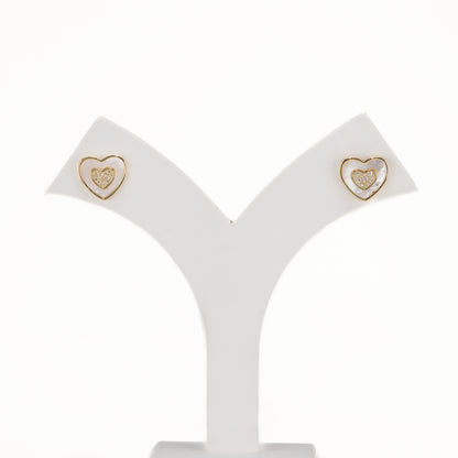 Silky Pearl Stud Earrings