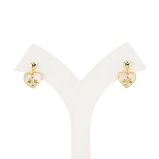 Dramatic Pearl Stud Earrings