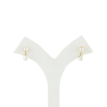 Elegant Pearl Stud Earrings