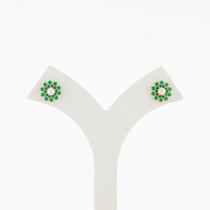Luminescent Green Stone Pearl Tops