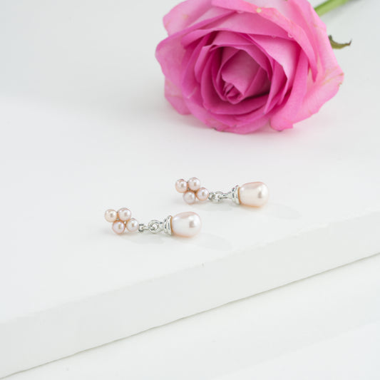 Vintage Pearl Drop Earrings