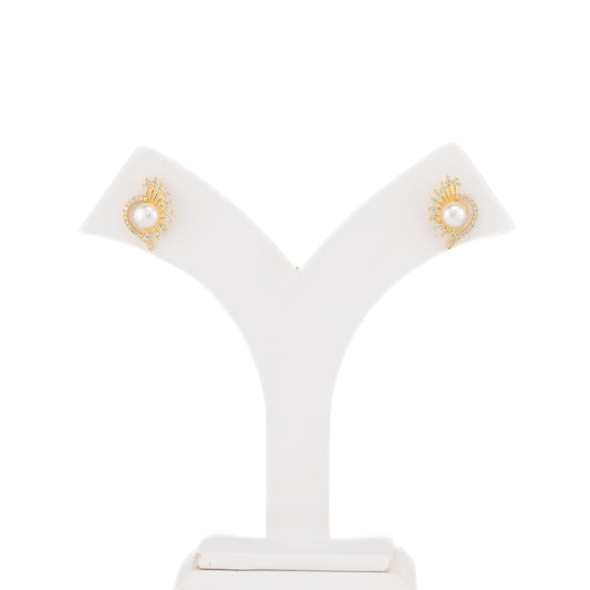 Exceptional Pearl Stud Earrings