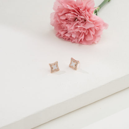 Unique Freshwater Pearl Stud Earrings