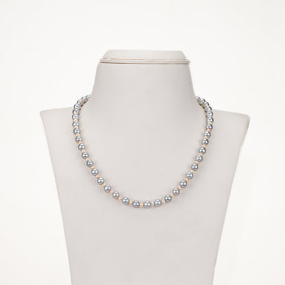 6.0-7.0mm Multicolor Fancy Freshwater Pearl Necklace Set - AA Quality