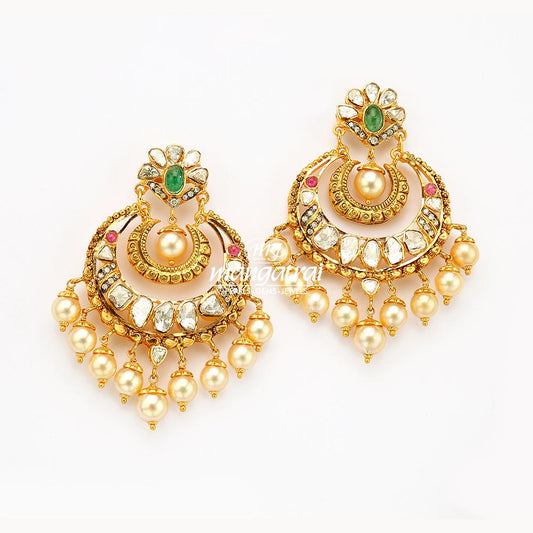 Artisanal Gold Chandbali
