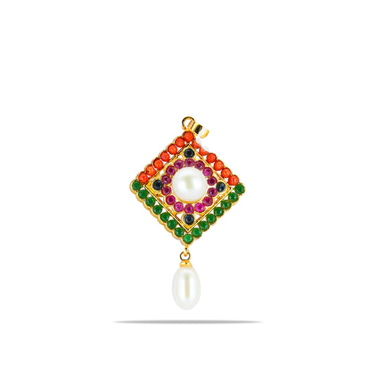Multicolor Freshwater Pearl Locket