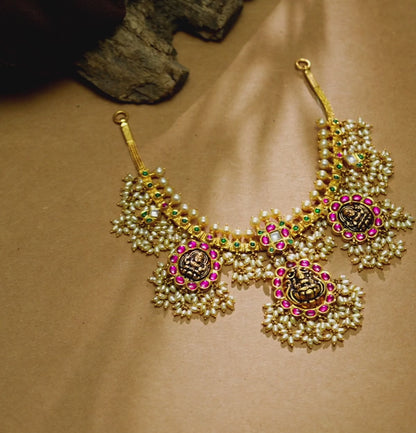 Artistic Laxmi Devi Kundan Gutta Pusalu