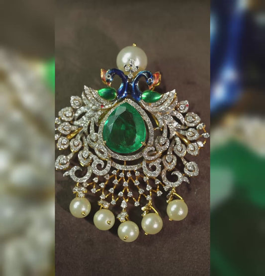 Elegant Diamond Pendent