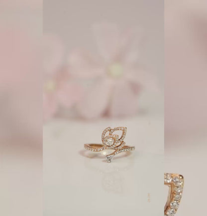 Exotic Diamond Ring